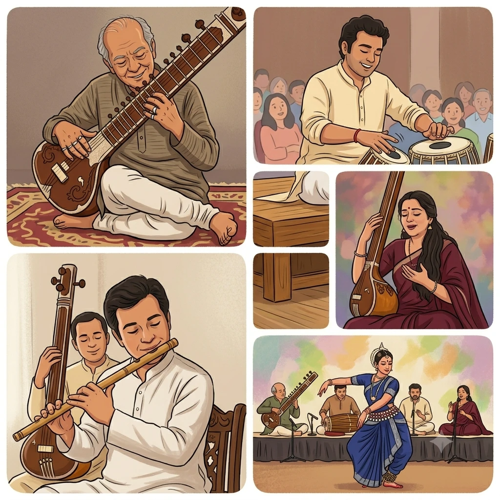 Beginner Indian classical music course